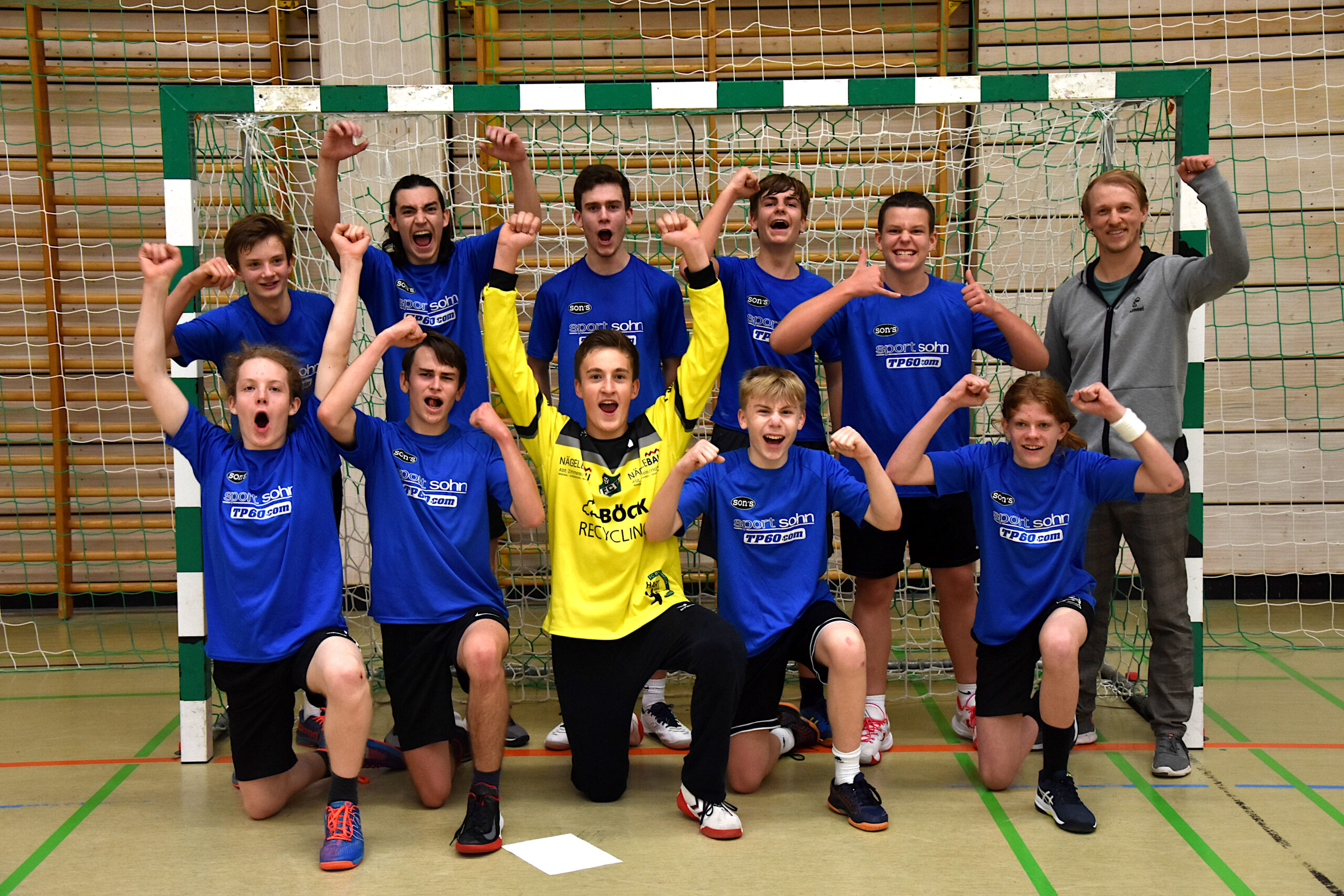 Die Handball-Jungs des BvSG